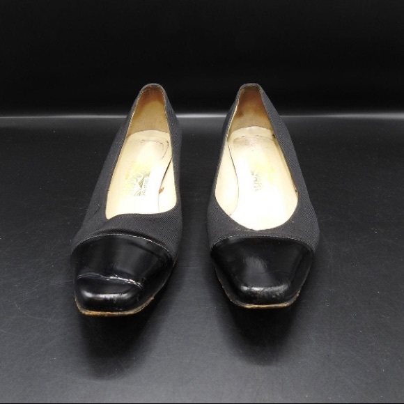 Salvatore Ferragamo Patent Leather Toe Sz 8 - Picture 2 of 15